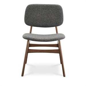 Aron Living Charlie Dining Chair in Charcoal Gray (Set of 4)