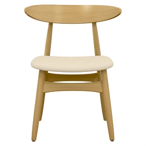 Aron Living Lulu Dining Chair in Natural