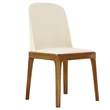 Aron Living Oliver Dining Chair in Walnut