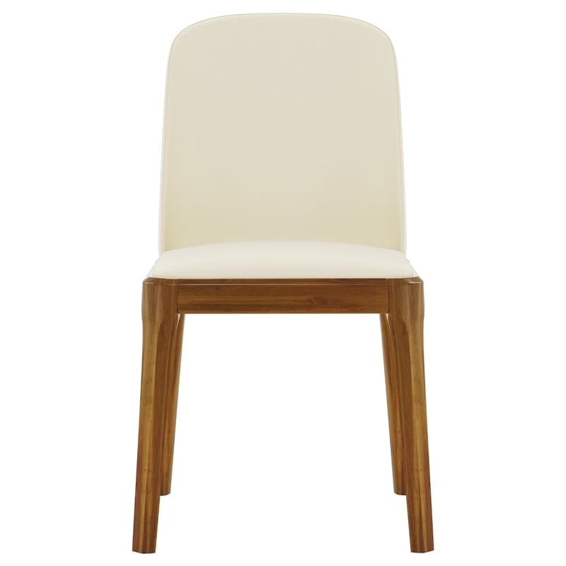 Aron Living Oliver Dining Chair in Walnut (Set of 2)