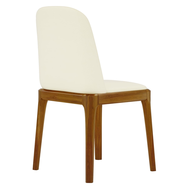 Aron Living Oliver Dining Chair in Walnut (Set of 2)