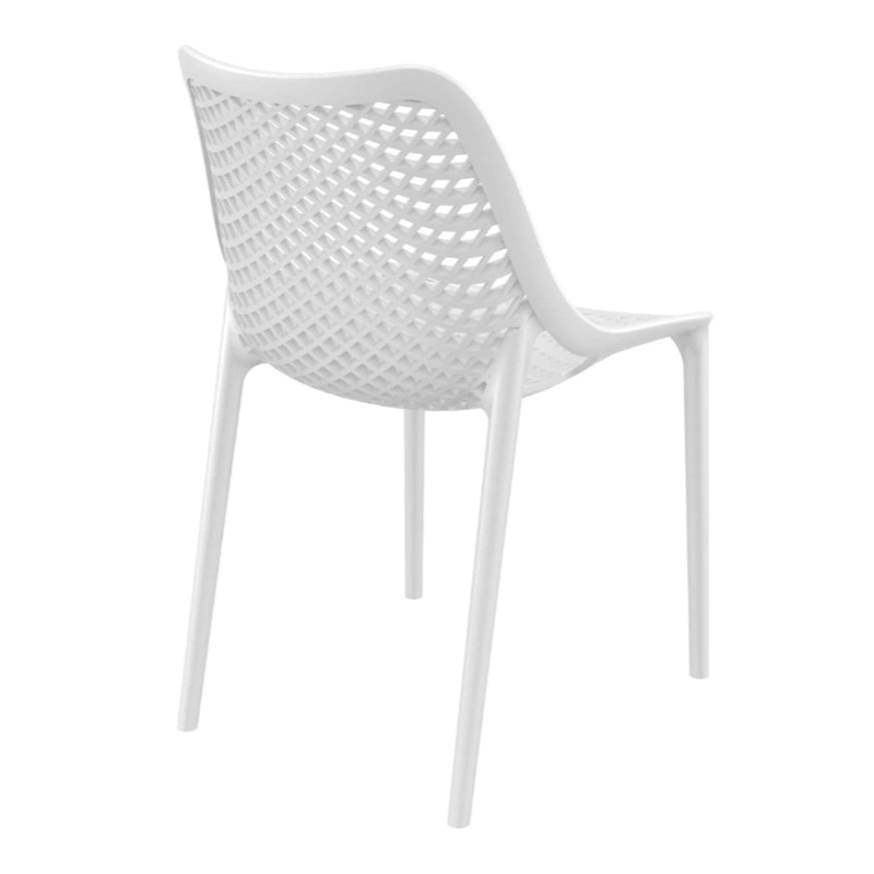 Aron Living Nami Dining Chair in White (Set of 2)