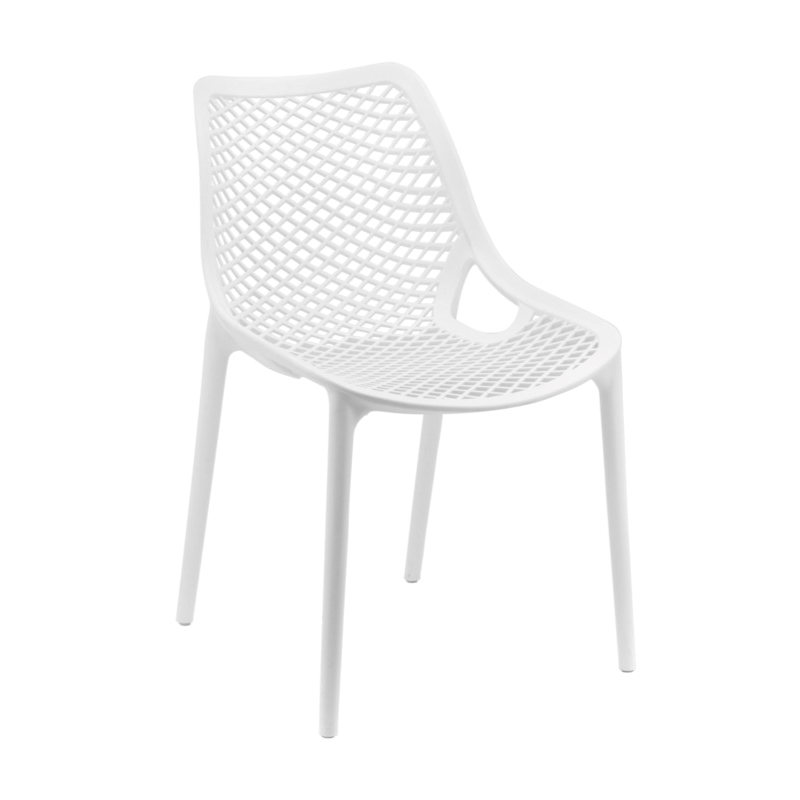 Aron Living Nami Dining Chair in White (Set of 4)