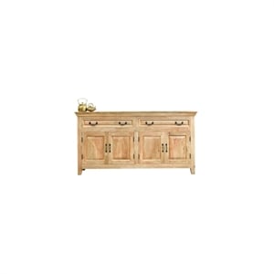 Aron Living Asmine 69&quot Solid Wood Sideboard in Natural