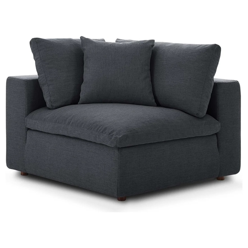 Aron Living Haven 3 Seater Sectional Sofa in Gray