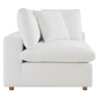 Aron Living Haven 3 Seater Sectional Sofa in White