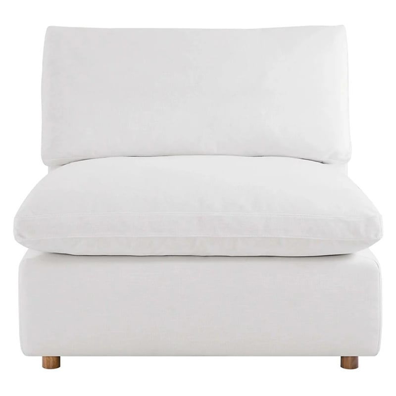 Aron Living Haven 3 Seater Sectional Sofa in White