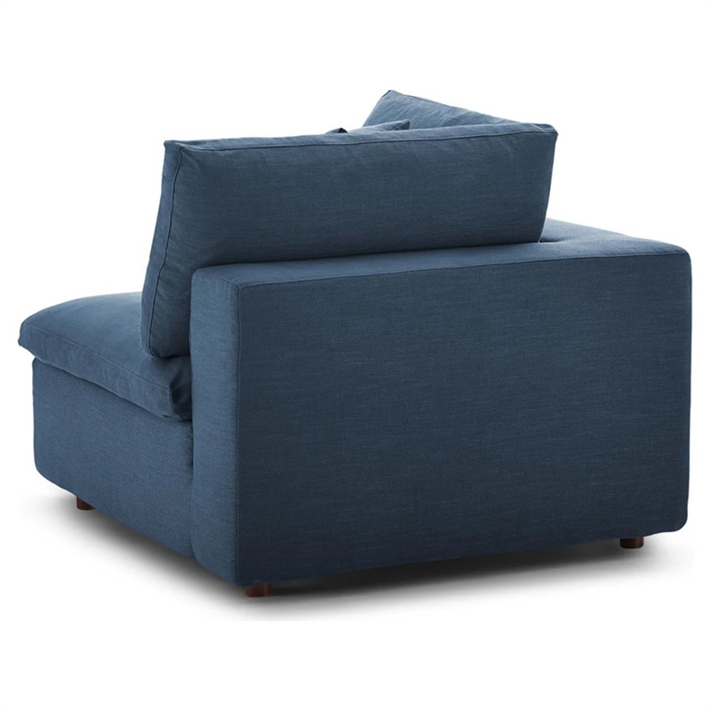 Aron Living Haven 4 Seater Sectional Sofa in Azure