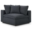 Aron Living Haven 4 Seater Sectional Sofa in Gray