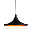 Aron Living Rivas Metal Pendant Light in Black