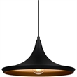 Aron Living Rivas Metal Pendant Light in Black