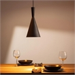 Aron Living Kyoto Metal Pendant Light in Black