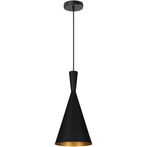Aron Living Kyoto Metal Pendant Light in Black