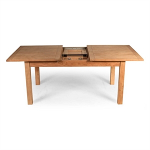 Aron Living Capri Extendable Dining Table in Walnut 6.6 ft