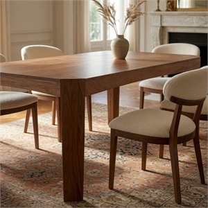 Aron Living Rimini Dining Table in Oak 5.3 ft