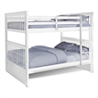 Bella Esprit Carol Full Over Full Bunk Bed Solid & Manufactured Wood White