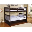 Bella Esprit Carol Full Over Full Bunk Bed Solid & Manufactured Wood Brown
