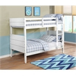 Twin / Twin Bunkbed In White