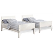 Twin / Twin Bunkbed In White