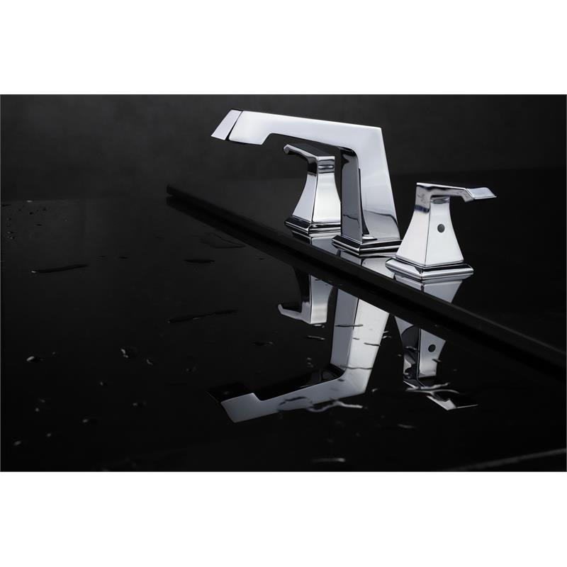 Lexora Home Balduina Brass 3 Hole 8