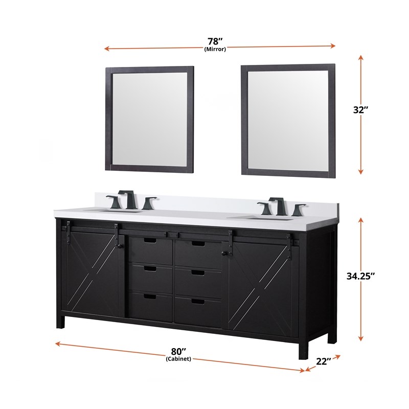 Lexora Home Marsyas 80