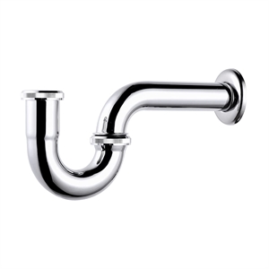 Lexora Home Scarico P-Trap For Bathroom in Chrome