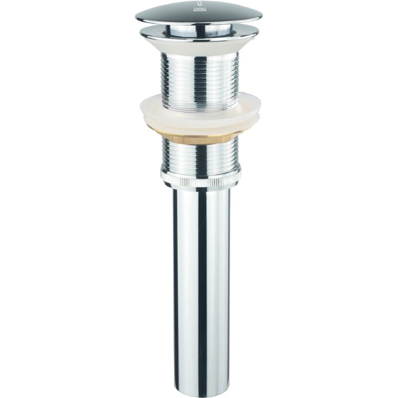 Lexora Home Scarico Pop-Up Drain Assembly without Overflow in Chrome