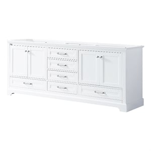 Lexora Home Dukes 80&quot Vanity Cabinet in White