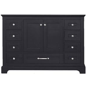 Lexora Home Dukes 48&quot Vanity Cabinet in Espresso