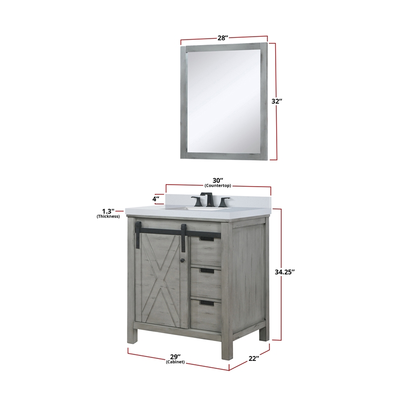Lexora Home Marsyas 30