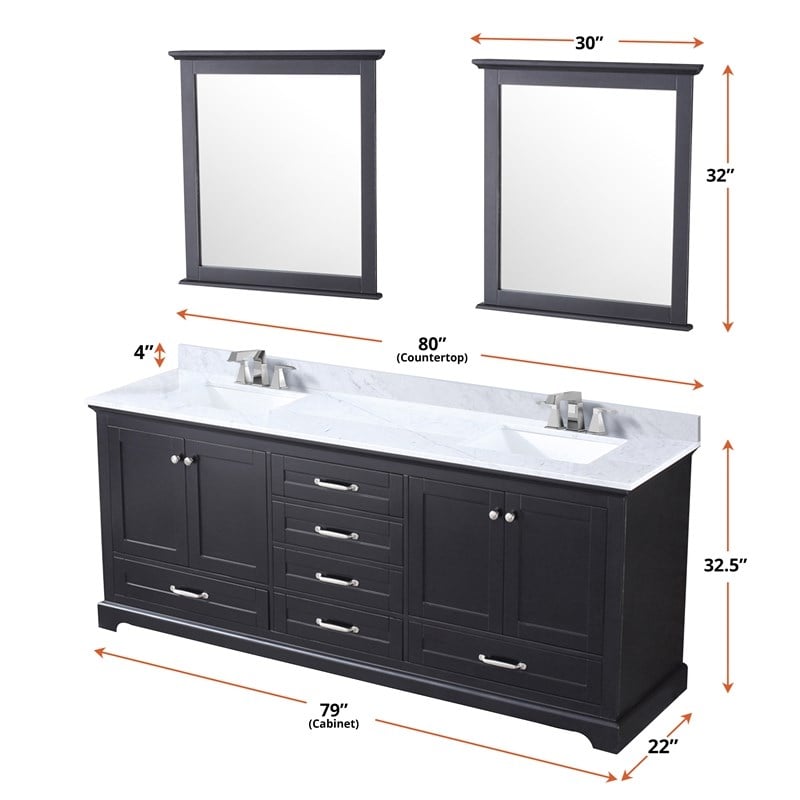 Lexora Home Dukes 80