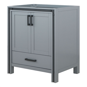 Lexora Home Ziva 30&quot Vanity Cabinet in Dark Gray