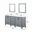Lexora Home Ziva 72