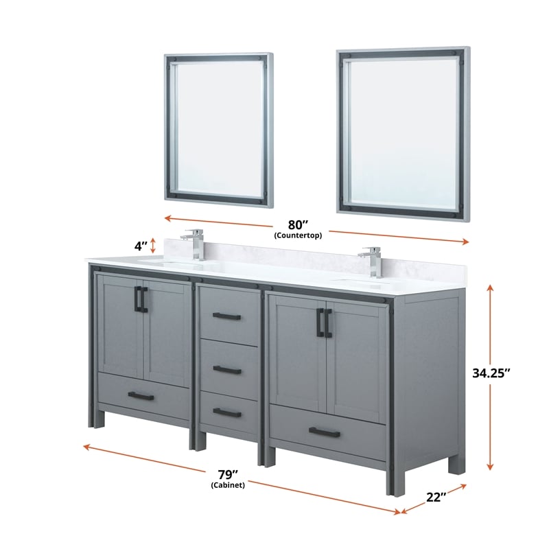 Lexora Home Ziva 80