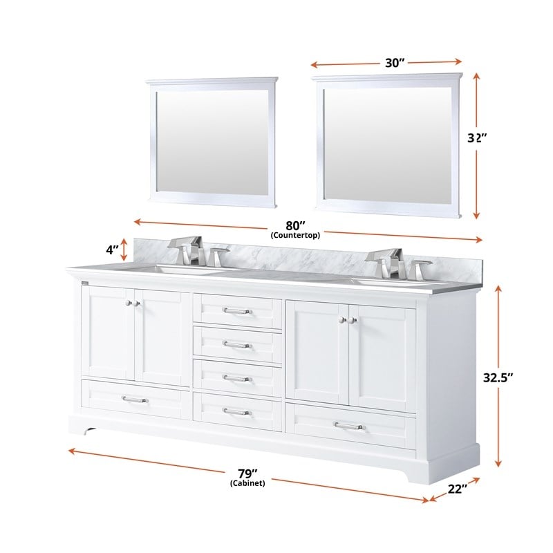 Lexora Home Dukes 80