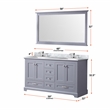 Lexora Home Dukes 60