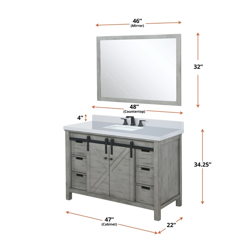 Lexora Home Marsyas 48