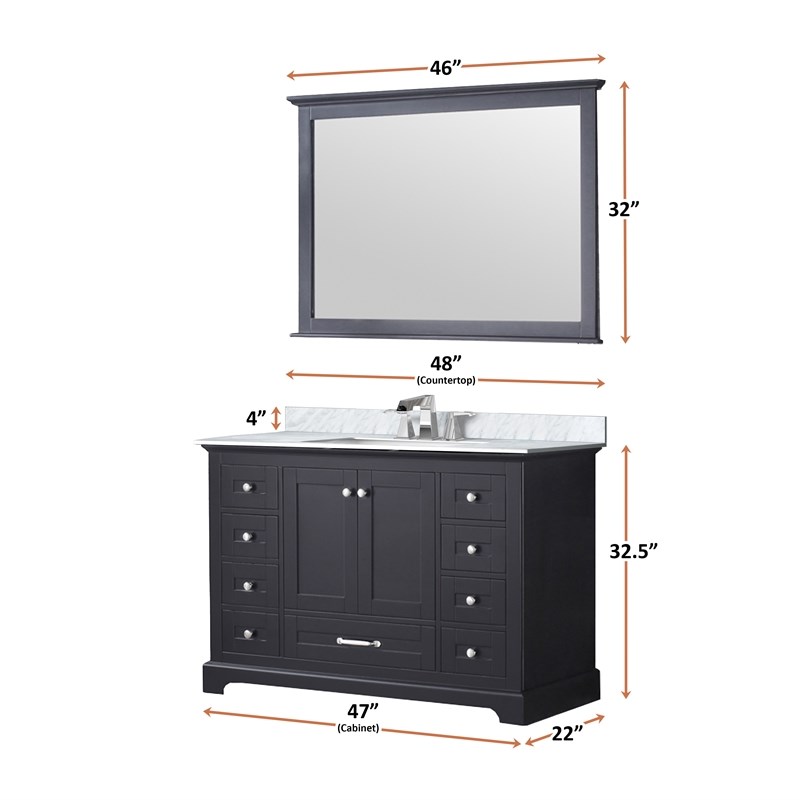 Lexora Home Dukes 48