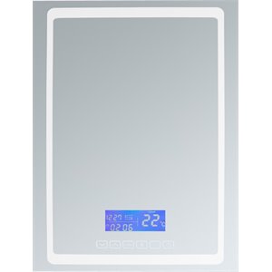 Lexora Home Bracciano 24&quot x 32&quot LED Medicine Cabinet with Defogger
