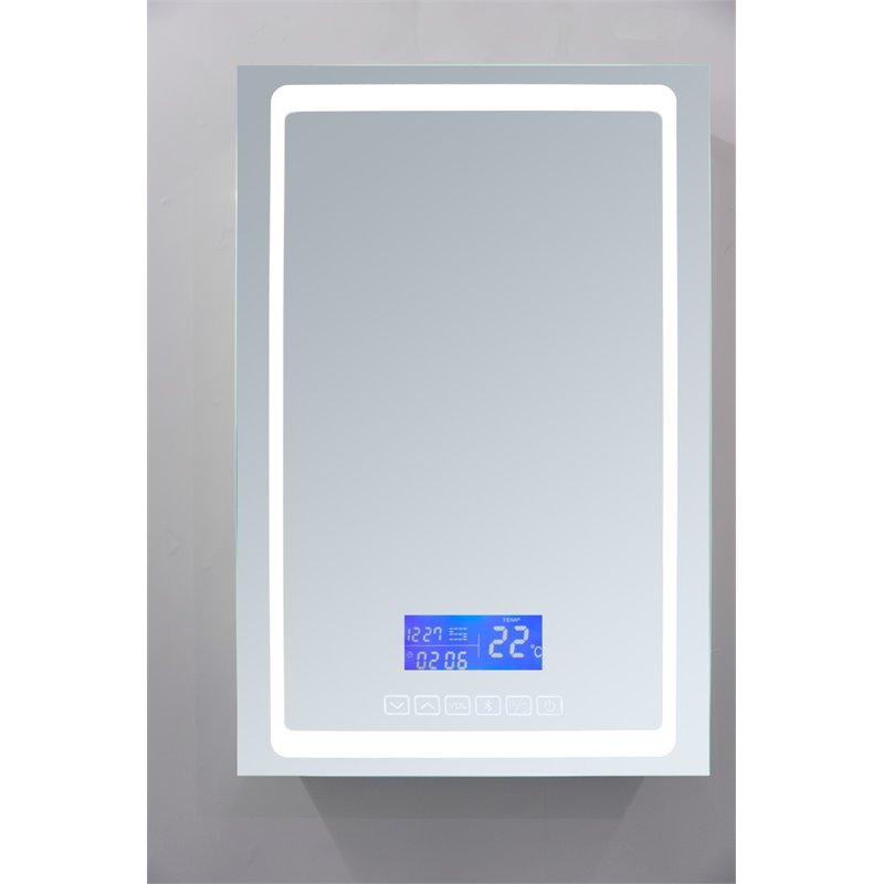 Lexora Home Bracciano 24 X 36 Led Medicine Cabinet With Defogger Lb2436ledmc Lexora Home Bracciano 24 X 36 Led, Led Medicine Cabinet With Defogger