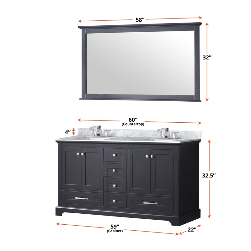 Lexora Home Dukes 60