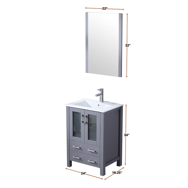 Lexora Home Volez 24