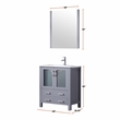 Lexora Home Volez 30