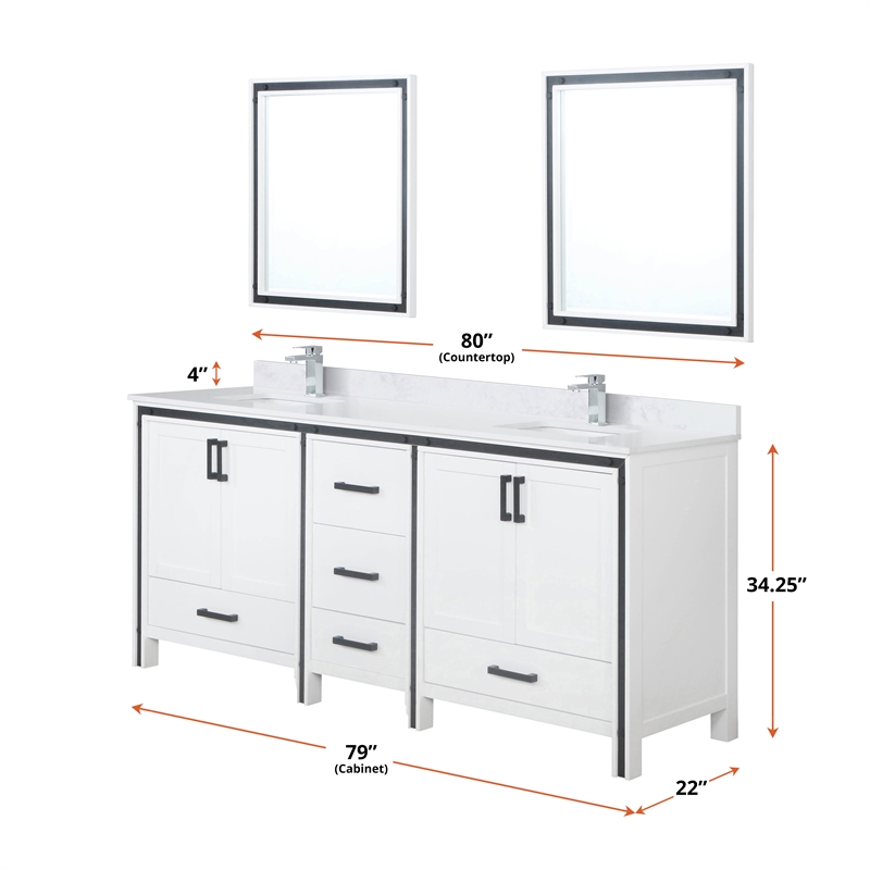 Lexora Home Ziva 80