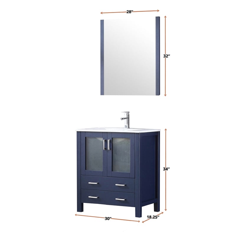 Lexora Home Volez 30