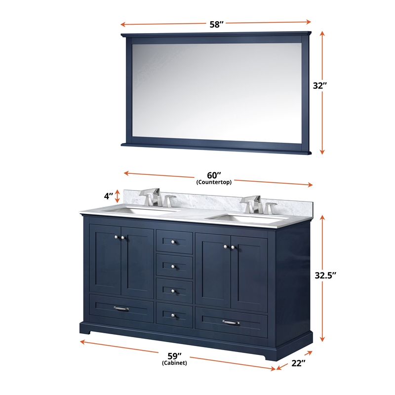 Lexora Home Dukes 60