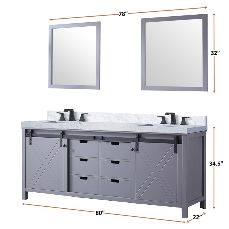 Lexora Home Marsyas 80