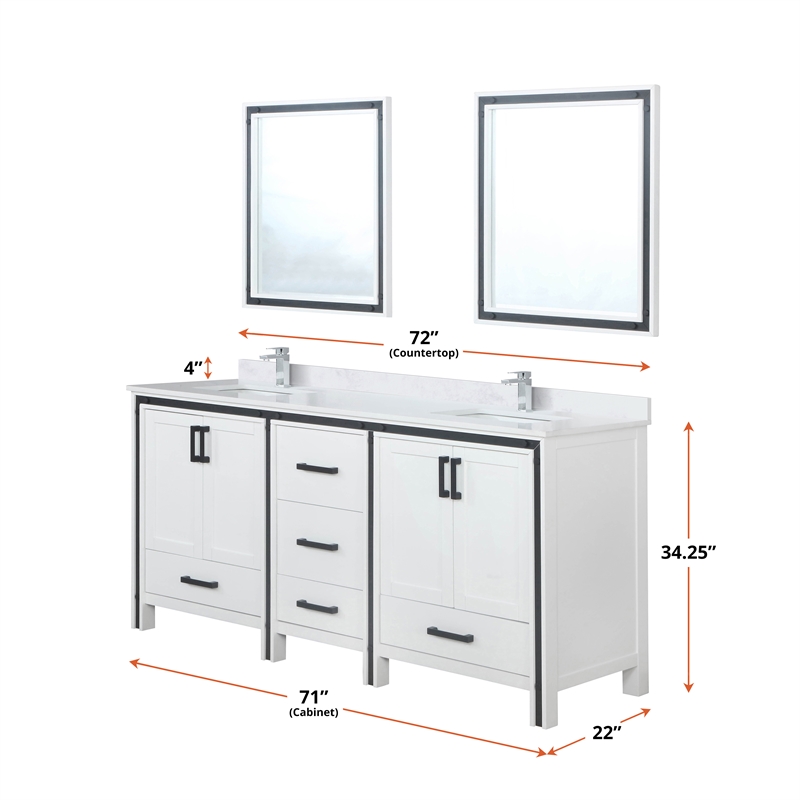 Lexora Home Ziva 72