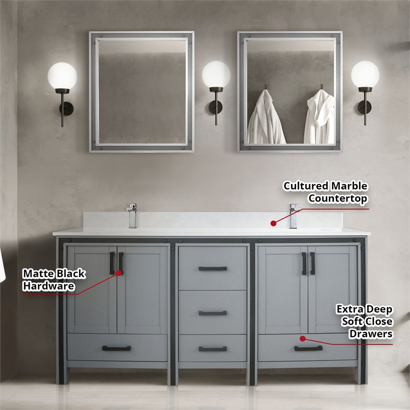Lexora Home Ziva 72