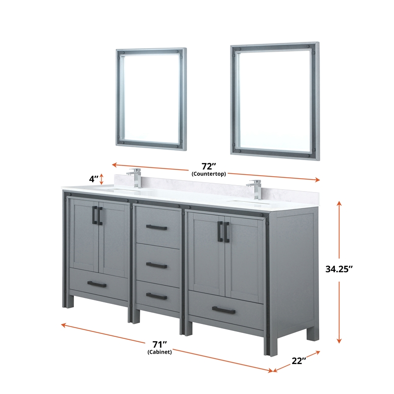 Lexora Home Ziva 72